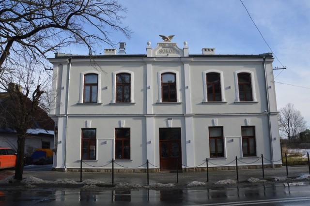 Budynek „Sokoła” od powstania, od 1906 roku stanowił centrum życia kulturalnego miasta