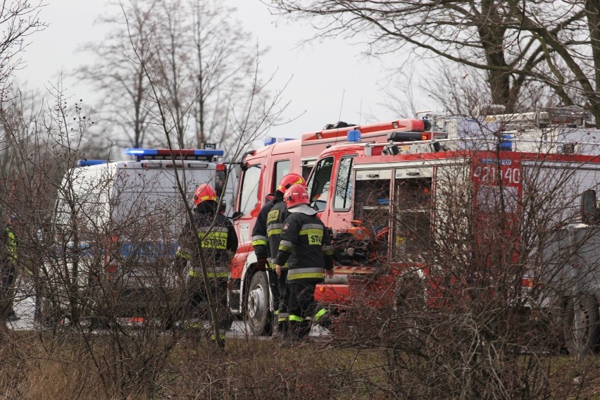 Wypadek na DK 60 w Leszczynku[ZOBACZ ZDJĘCIA]