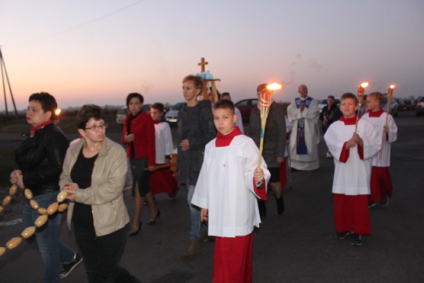 Nabożeństwo fatimskie w Broniewie w gminie Radziejów [zdjęcia]