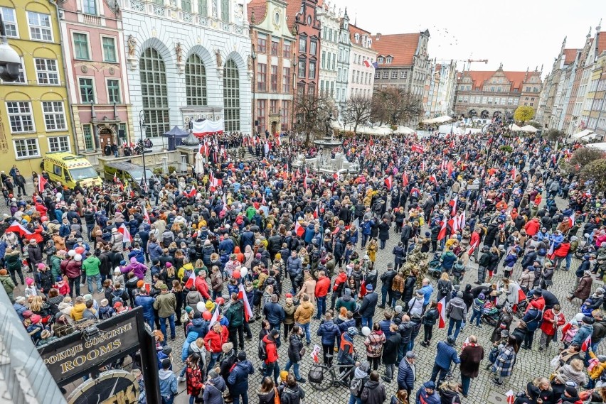 Narodowe Święto Niepodległości w Gdańsku w 2021 r.