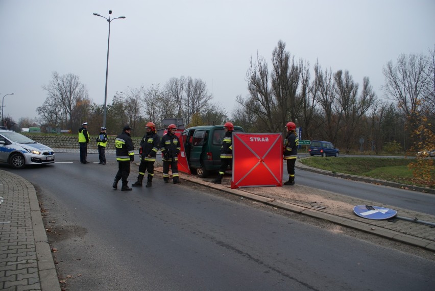 Tragiczny wypadek w Wieruszowie. Nie żyje 66-letni kierowca 