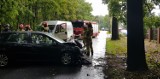 Jabłonna: Kolejny wypadek na drogach powiatu grodziskiego. Zderzenie busa i samochodu osobowego 