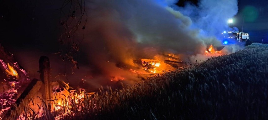 Straty w pożarze sięgnęły blisko 20 tysięcy złotych!