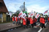 Blokada DK44 w Bieruniu: Górnicy KWK Piast i Ziemowit strajkują [ZDJĘCIA, WIDEO]