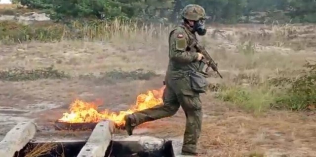 Terytorialsi z Podkarpackiej Brygady Obrony Terytorialnej podczas ostatnich ćwiczeń w Bieszczadach mieszkali właśnie w budynku po byłej bursie