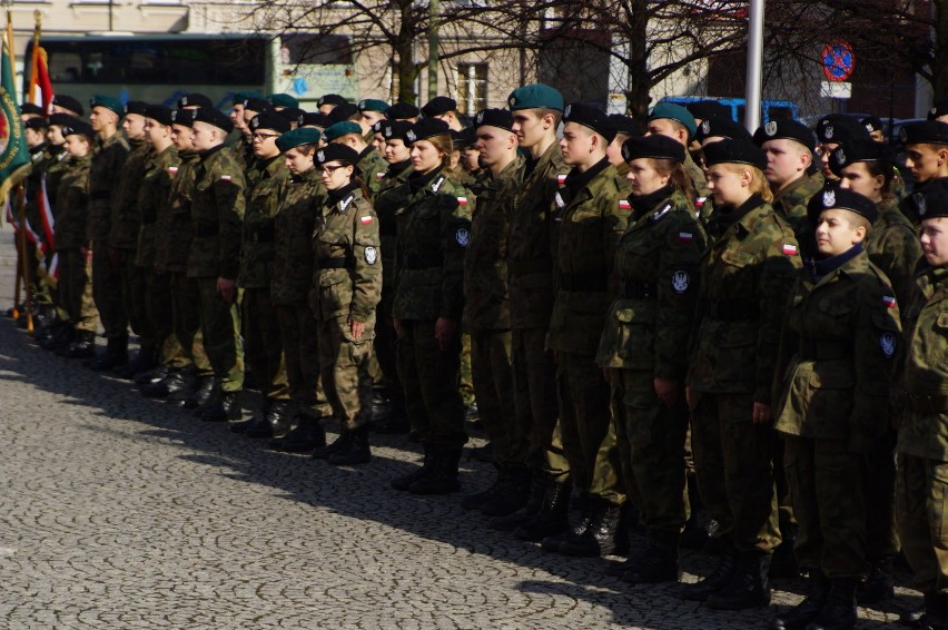 Przysięga Związku Strzeleckiego "Strzelec" w Kaliszu