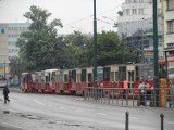 Sosnowiec: tramwajowe utrudnienia trwały ponad godzinę. Tir zerwał sieć trakcyjną [ZDJĘCIA]