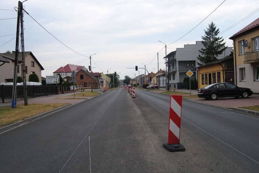 Dobiega końca remont skrzyżowania ulic Partyzantów i 1 Maja...