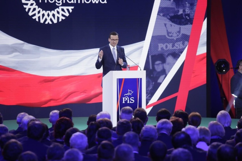 Po Jarosławie Kaczyńskim głos zabrał Mateusz Morawiecki,...