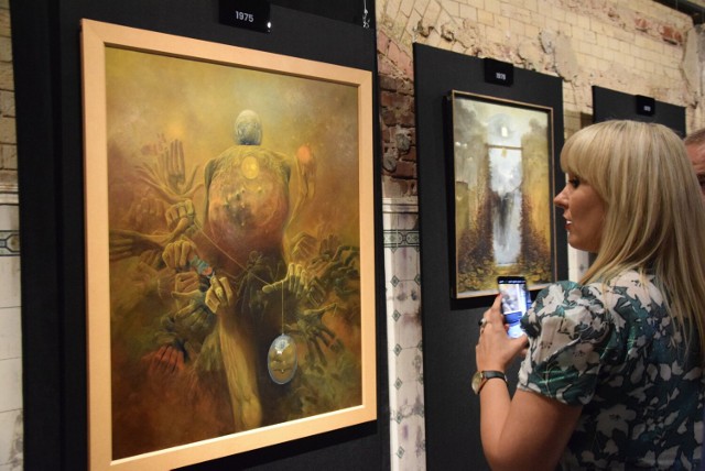 Beksiński na Śląsku - wernisaż wystawy w Tichauer Art Gallery