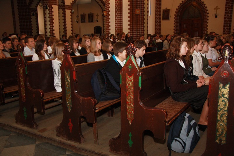 Święto patrona Gimnazjum Jana Pawła II w Sycowie