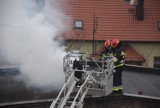 Pożar sadzy w kominie w Tychach. Akcja gaśnicza [ZDJĘCIA] 