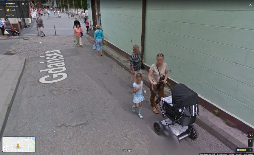 Mieszkańcy Pucka na Google Street View, część 3. Zobacz kogo...