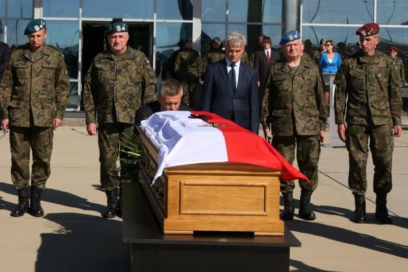 Ciało zmarłego kawalerzysty wróciło do Polski