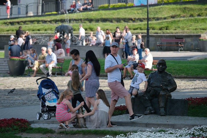 Sporo turystów zawitało we wtorek 1 maja do Przemyśla....