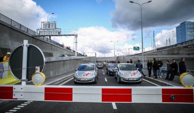 Tunel  pod Martwą Wisłą łączy Trasę Słowackiego z Trasą Sucharskiego