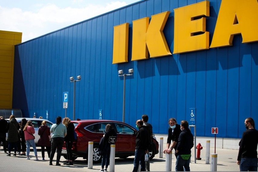 Kraków. Tłumy ruszyły na zakupy do sklepu IKEA [ZDJĘCIA]  