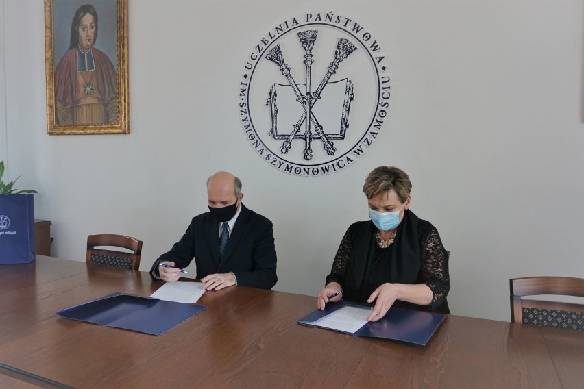 Porozumienie o współpracy UPZ i ZS nr 2 w Szczebrzeszynie