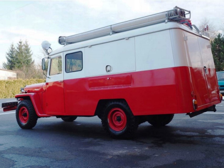 Ale cudeńko! Zabytkowy wóz strażacki z 1959 r. do wylicytowania w 29 finale WOŚP 2021 w Bielsku-Białej 