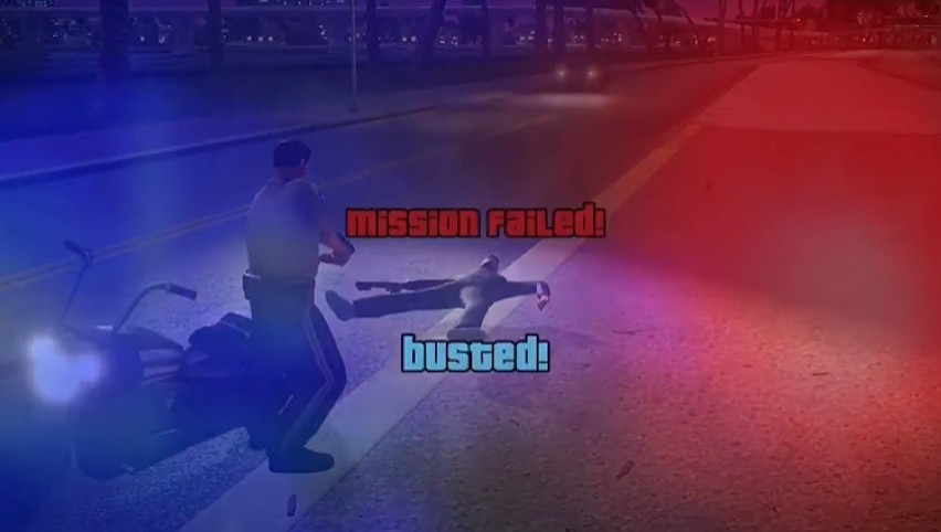 W GTA Vice City czasami pojawia się bardzo ciekawy błąd....