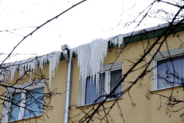 Za nieusunięte sople można dostać nawet 500 zł mandatu