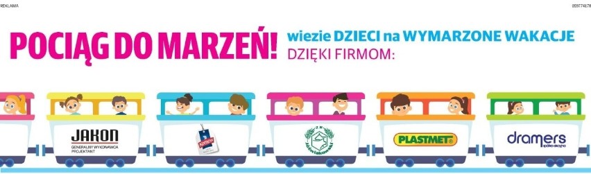 Akcja "Głosu Wielkopolskiego": Pociąg do marzeń zabiera dzieci na wakacje. A jednak marzenia się spełniają!