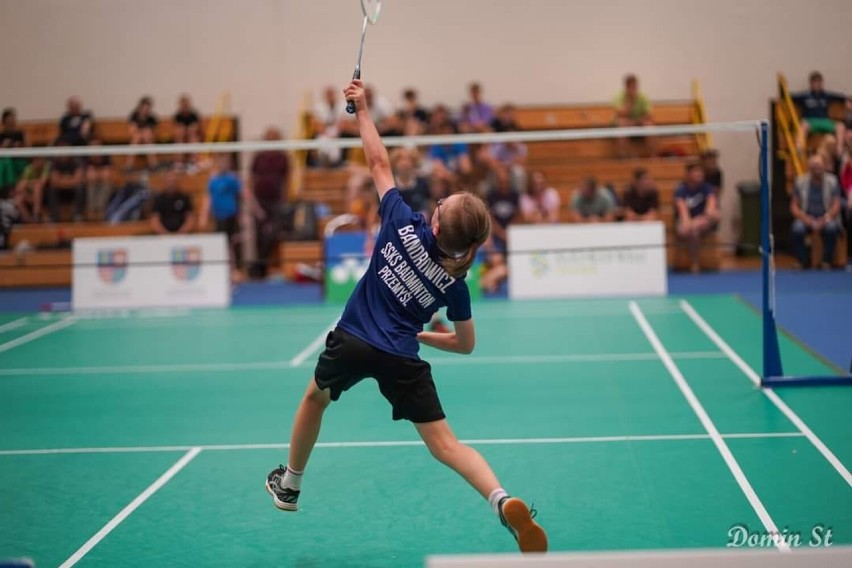 Bardzo dobry występ młodego badmintonisty z Przemyśla Aleksandra Bandrowicza