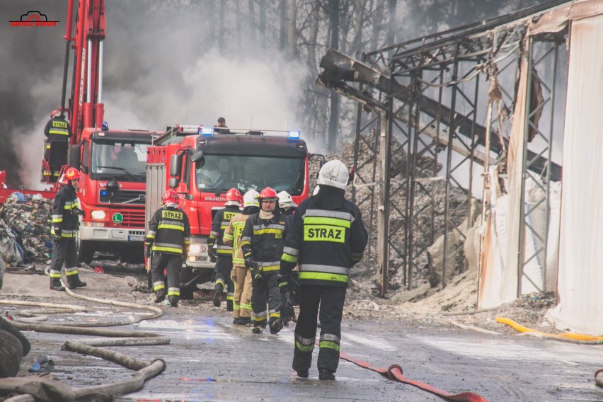 Pożar w Żorach: zobacz niesamowite ZDJĘCIA Bartosza Wernera