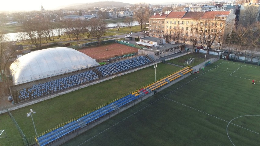 Stadion Klubu Sportowego Nadwiślan Kraków przy ul. Koletek...