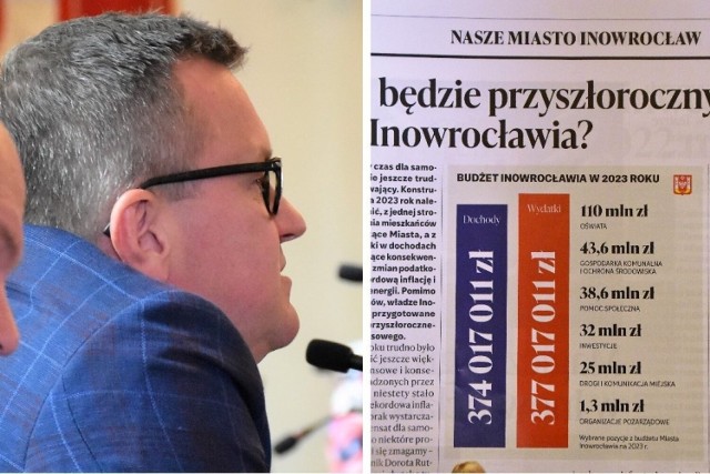 Inowrocławski radny opozycji Marcin Wroński apeluje do ratusza o zaprzestanie wydawania informatora "Nasze Miasto Inowrocław"