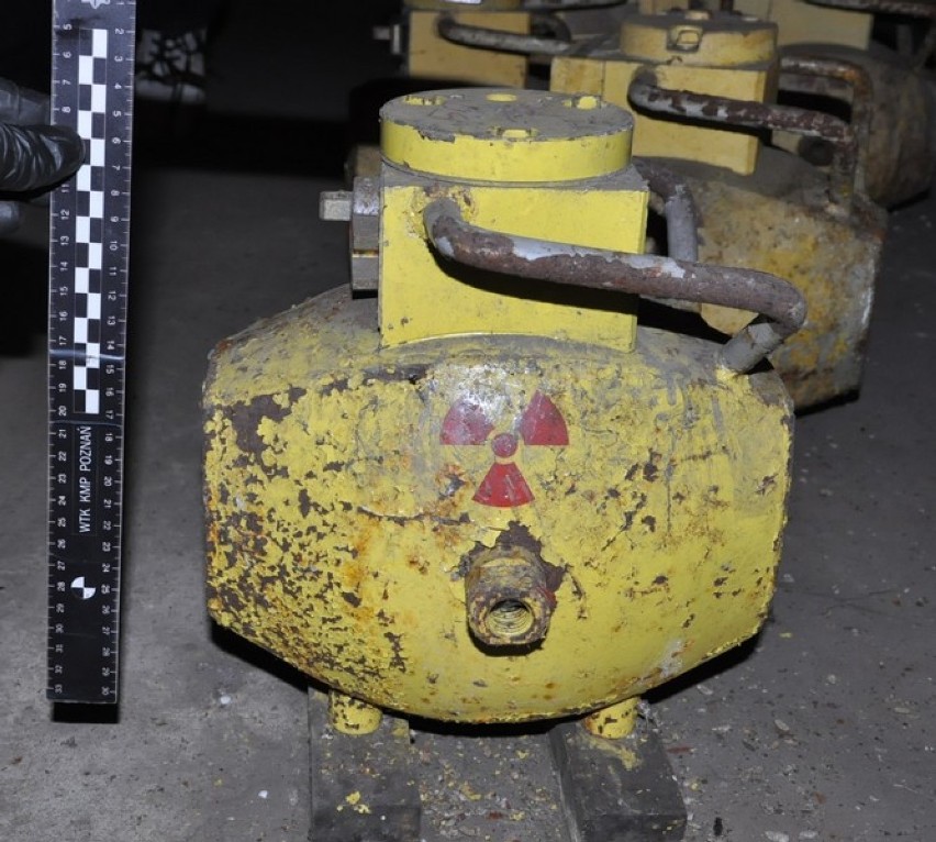 Pojemniki z promieniotwórczym kobaltem skradziono w Poznaniu
