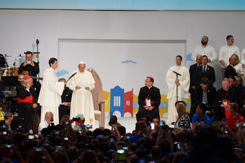 Fotel papieża Franciszka z Światowych Dni Młodzieży 2016 jest w kościele w Radomiu 