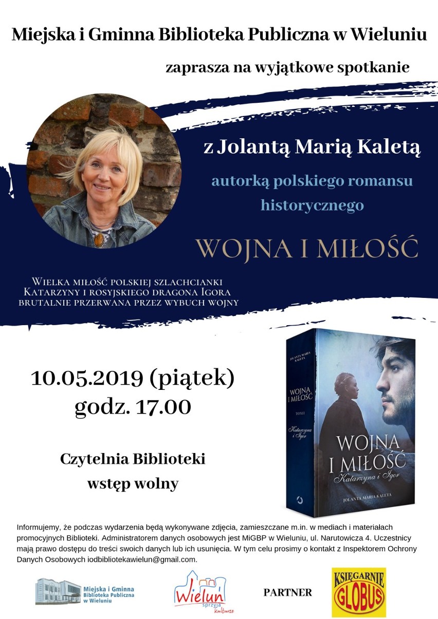 Prof. Stanisław Nicieja i Jolanta Maria Kaleta goścmi biblioteki w Wieluniu [ZAPOWIEDŹ]
