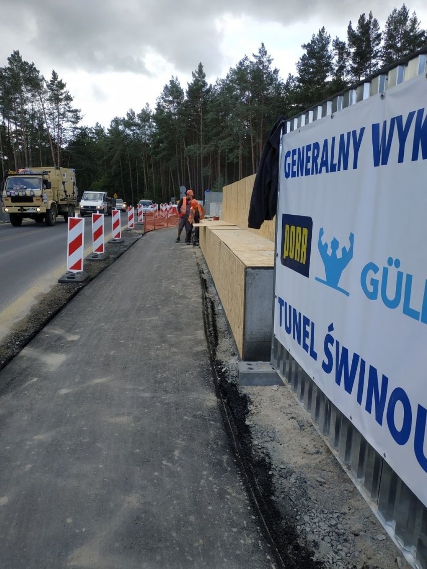 Budowa tunelu w Świnoujściu - trwa przygotowanie komory startowej [ZDJĘCIA]