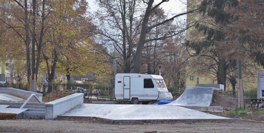 Puławski skatepark prawie na finiszu? Zobacz zdjęcia z placu budowy