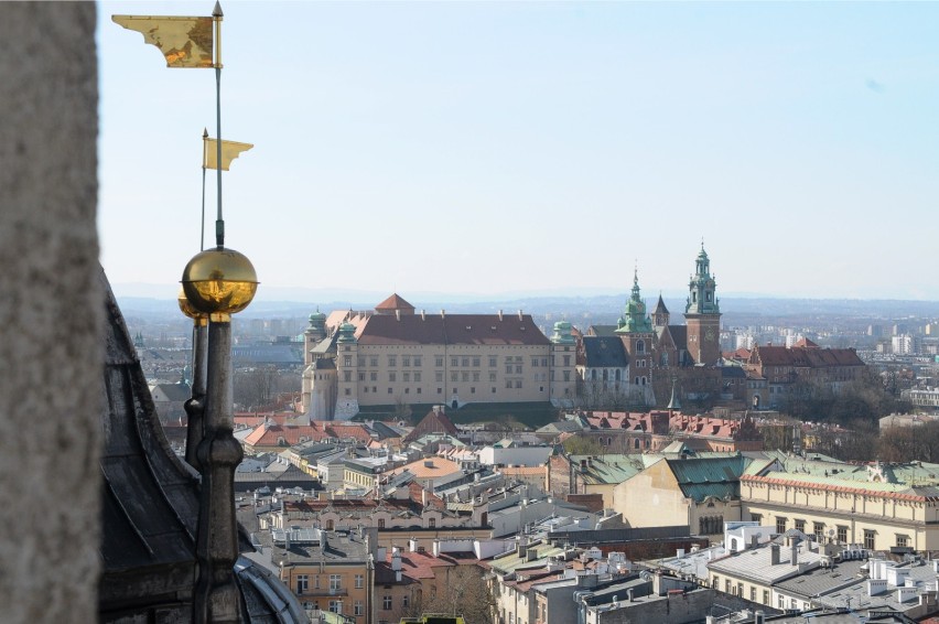 Kraków z góry. 4 maja za darmo na wieżę mariacką