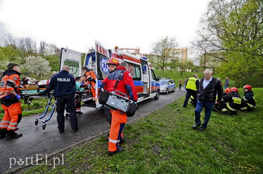 Dwóch nastolatków tarzało się w rzece