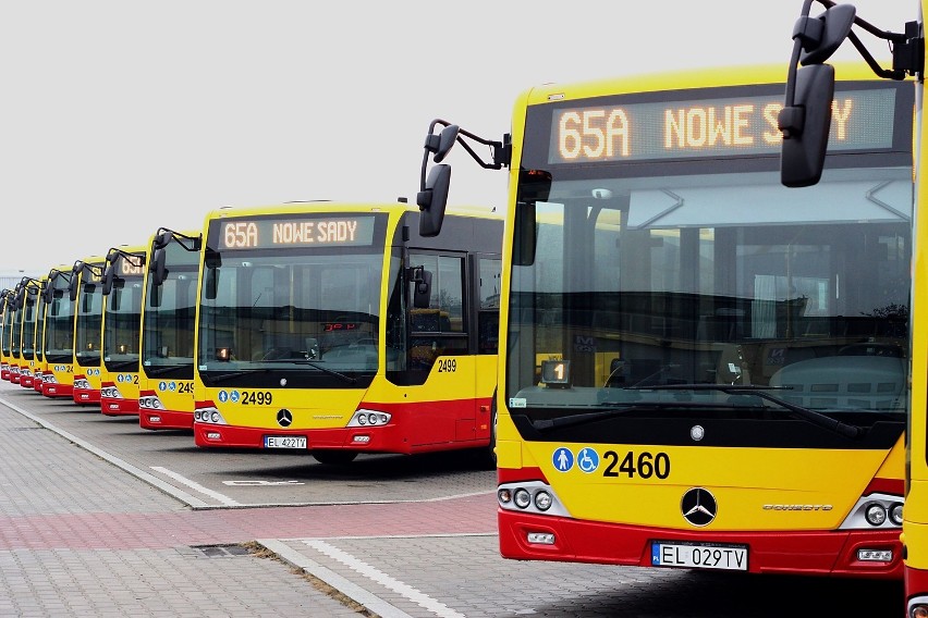 Nowe autobusy MPK Łódź - mercedesy conecto