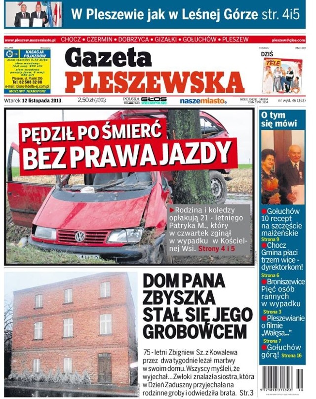 Nowy numer naszej gazety jest już w kioskach. Zapraszamy do lektury!