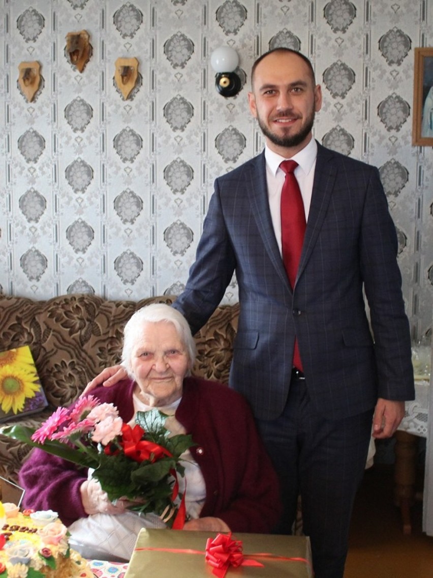 Łucja Białkowska z Piotrkowic obchodziła 97. urodziny 