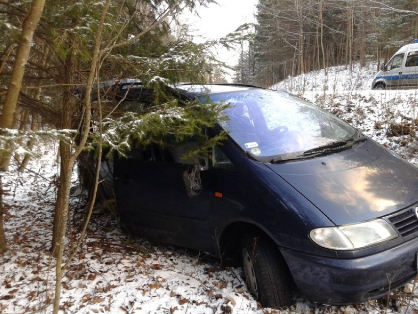 Wypadek w Kwiedzinie. Zderzyły się dwa auta