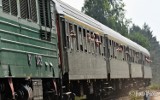 Specjalny pociąg turystyczny przejechał przez Bełchatów. Akcja pod hasłem: Nostalgia 2023. Pociągiem na wycieczkę