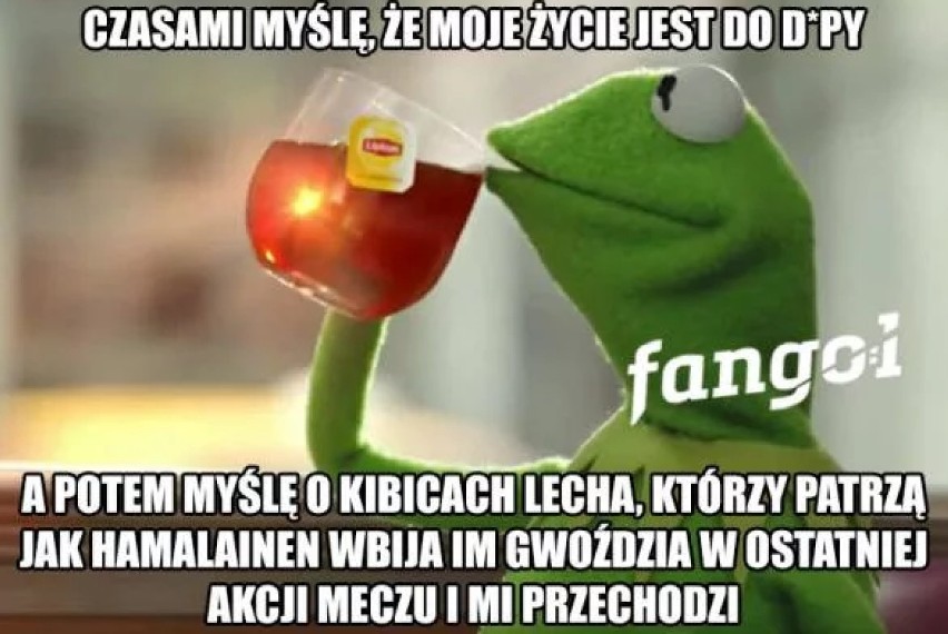 Lech Poznań - Legia Warszawa MEMY. Dramat w Poznaniu, feta w...