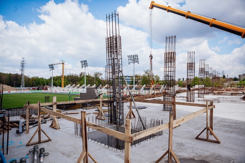 Stadion ŁKS coraz piękniejszy [GALERIA ZDJĘĆ]