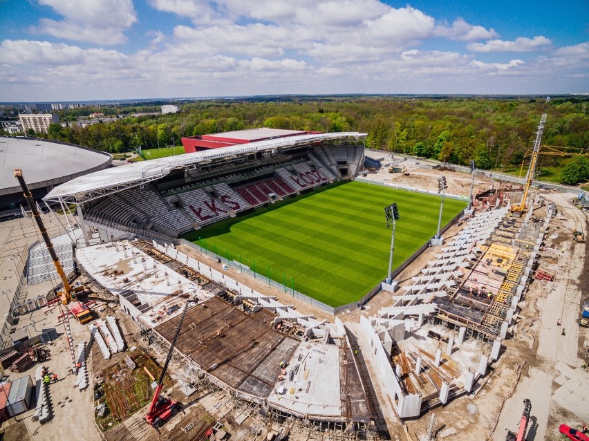 Stadion ŁKS coraz piękniejszy [GALERIA ZDJĘĆ]