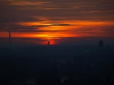 Śląskie: Piękny czwartkowy zachód słońca [ZDJĘCIA]