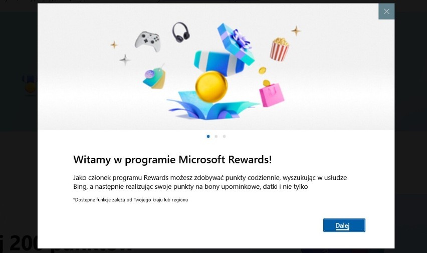 Microsoft Rewards to program lojalnościowy, który może...