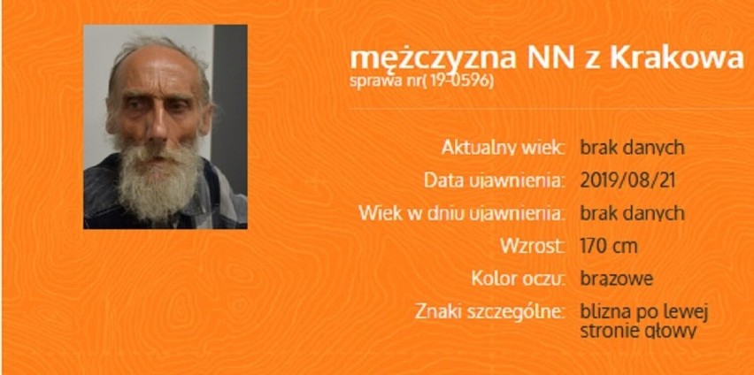 mężczyzna NN z Krakowa...