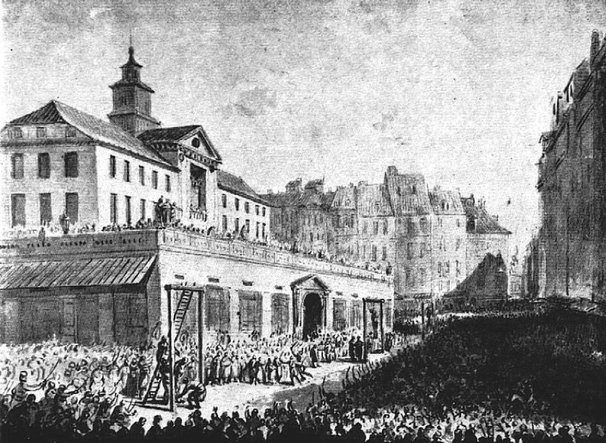 Wieszanie targowiczan w Warszawie 9 maja 1794