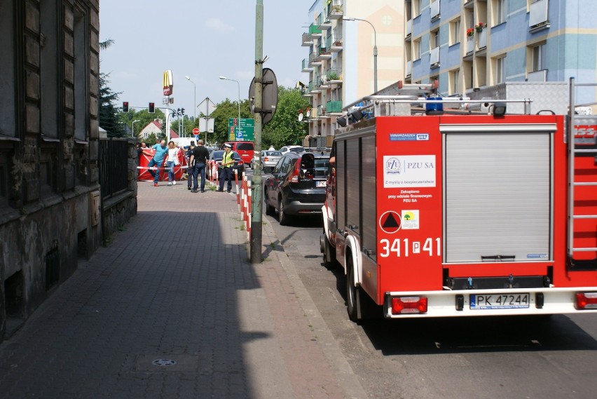 Policja w Kaliszu: Mężczyzna zmarł na chodniku przy ulicy Kościuszki [FOTO]